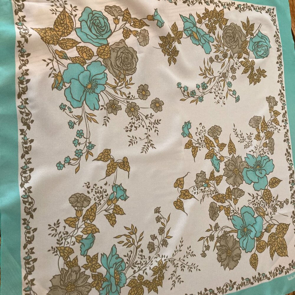 Valentina Fiore Floral Scarf- Made in Italy